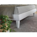 Letto singolo Ergogreen Beatrice imbottito - Arredare Moderno