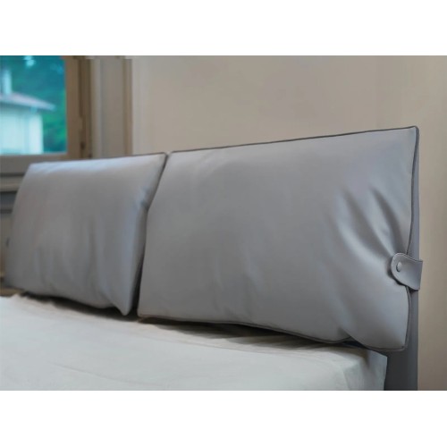 Letto singolo Ergogreen Beatrice imbottito - Arredare Moderno