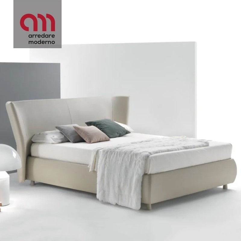 Letto contenitore singolo Ergogreen Giselle Plain moderno salvaspazio