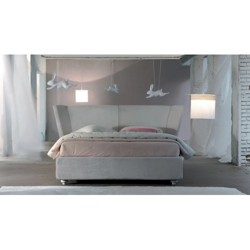 Letto contenitore singolo Ergogreen Giselle Plain moderno salvaspazio