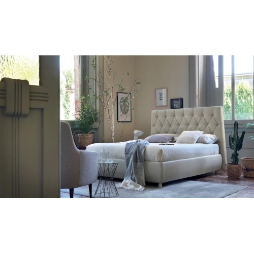 Letto singolo Ergogreen Josephine design - Arredare Moderno