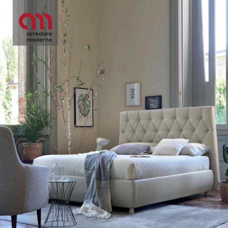 Letto contenitore singolo Ergogreen Josephine - Arredare Moderno