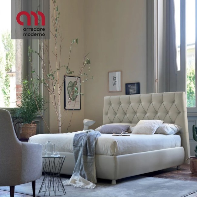 Letto contenitore singolo Ergogreen Josephine - Arredare Moderno