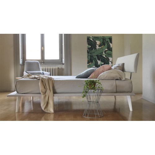 Letto singolo Ergogreen Nicole Tessile design - Arredare Moderno