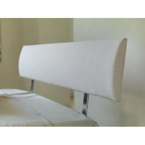 Letto contenitore matrimoniale Ergogreen Nicole Tessile moderno