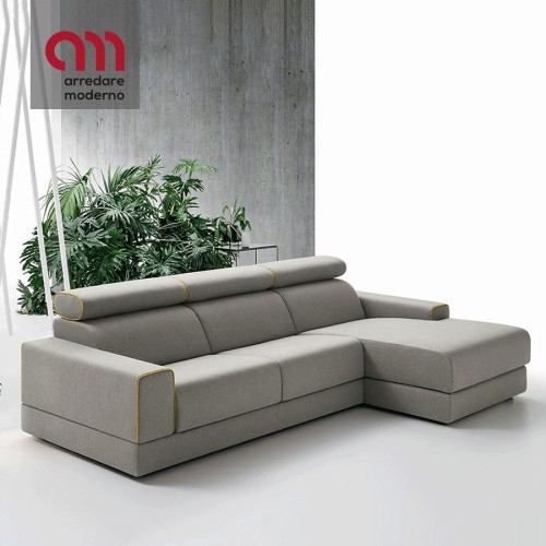 Divano / Poltrona Felis James con penisola - Arredare Moderno