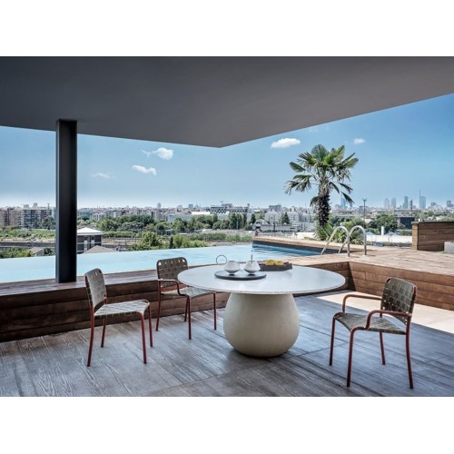 Tavolo Gervasoni Next 232 rotondo - Arredare Moderno