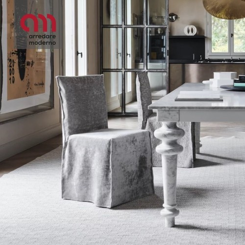 Sedia Gervasoni Ghost 23 rivestita - Arredare Moderno