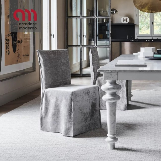 Sedia Gervasoni Ghost 23 rivestita - Arredare Moderno