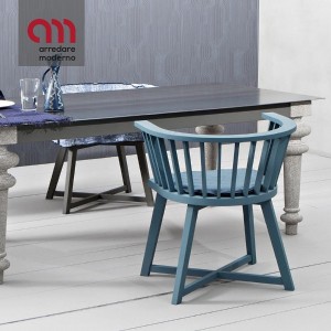 Poltroncina Gervasoni Gray 24 in legno - Arredare Moderno