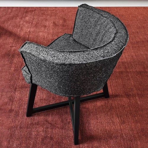 Poltroncina Gervasoni Gray 26 imbottita - Arredare Moderno