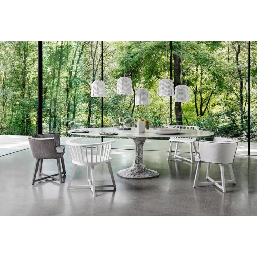 Poltroncina Gervasoni Gray 26 imbottita - Arredare Moderno