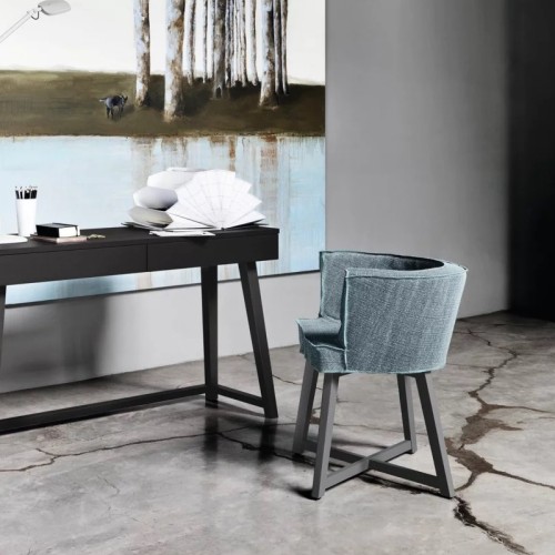 Poltroncina Gervasoni Gray 26 imbottita - Arredare Moderno