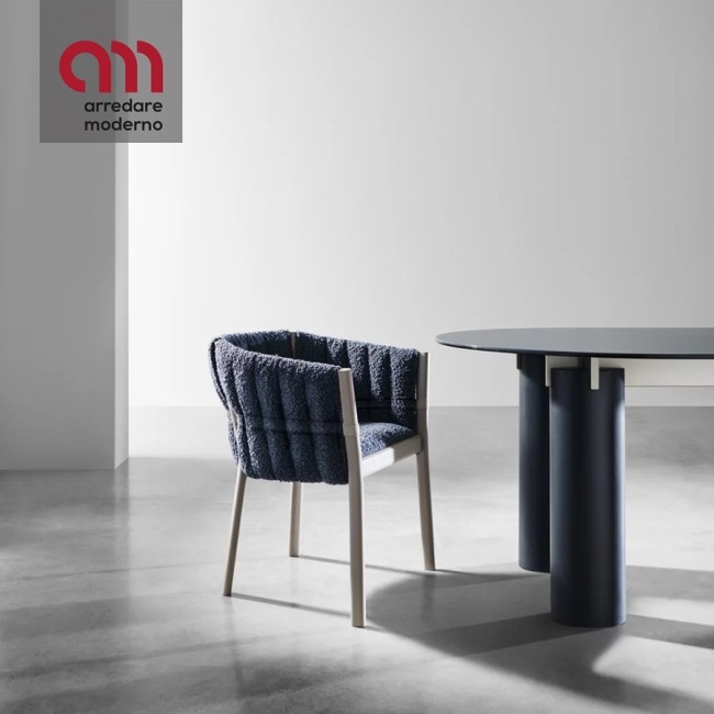 Poltroncina Gervasoni Yelek imbottita - Arredare Moderno