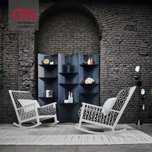 Sedia Gervasoni Gray 09 a dondolo - Arredare Moderno