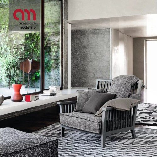 Poltrona da salotto Gervasoni Gray 01 moderna - Arredare Moderno
