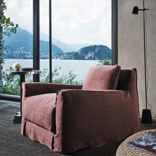 Poltrona da salotto Gervasoni Loll moderna - Arredare Moderno