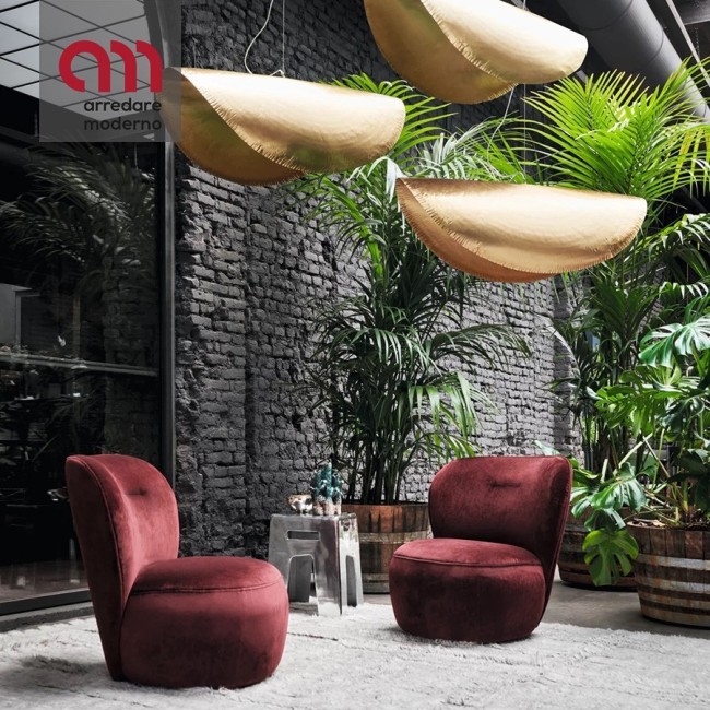 Poltrona piccola da salotto Gervasoni Loll 07 - Arredare Moderno