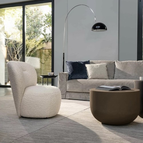 Poltrona piccola da salotto Gervasoni Loll 07 - Arredare Moderno