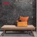 Panca design Gervasoni Gray - Arredare Moderno