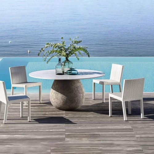 Tavolo rotondo Gervasoni Inout 834 - 836 - Arredare Moderno