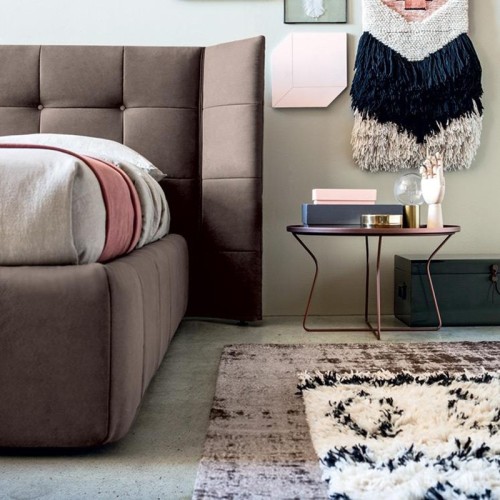 Letto Felis Foster una piazza e mezza contenitore - Arredare Moderno