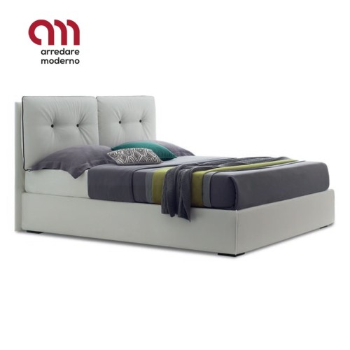 Letto Felis Scott compact singolo imbottito - Arredare Moderno