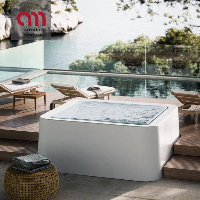 Minipiscina spa Glass 1989 Infinity 260/240 - Arredare Moderno