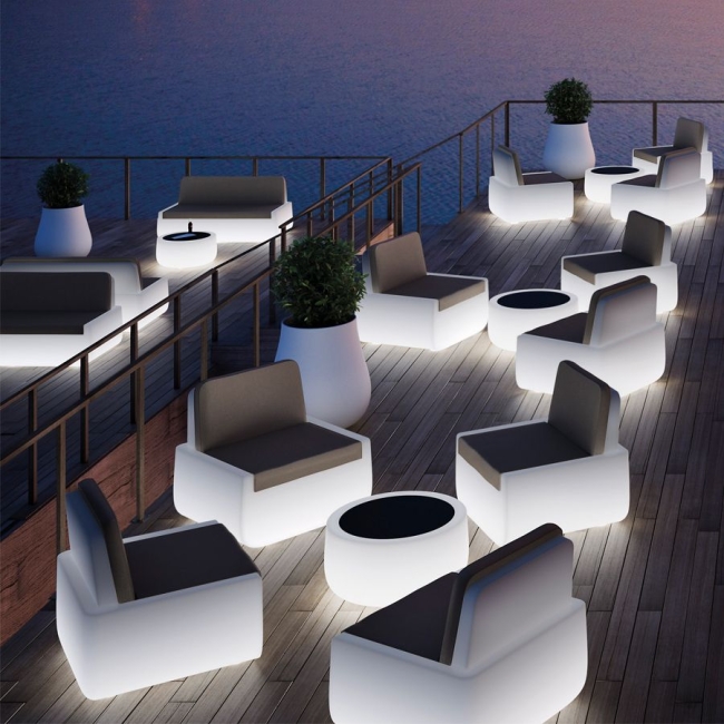 Poltrona Bold Armchair Light indoor/outdoor Plust