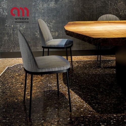 Precious Moroso Sedia in acciaio - Arredare Moderno