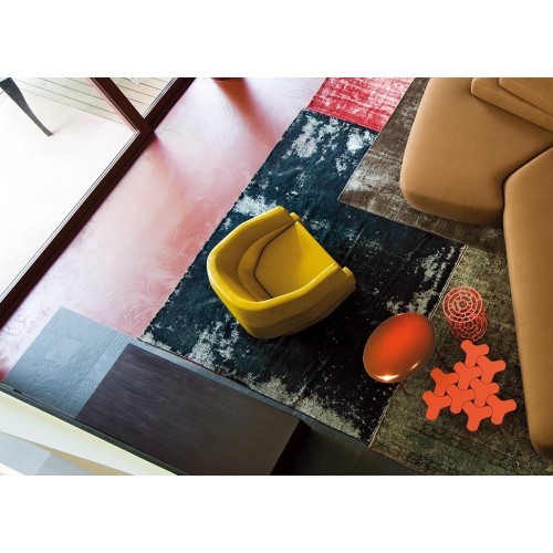 Rift Moroso Poltrona in pelle - Arredare Moderno