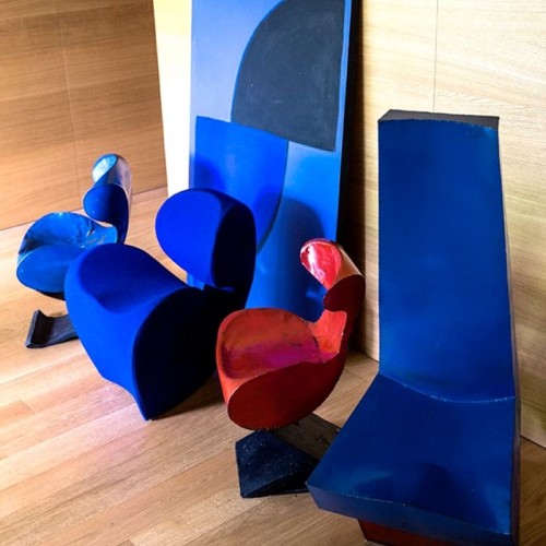 Moroso poltrona moderna Soft Little Heavy / Soft Big Heavy