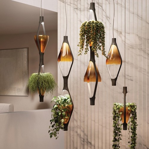 Lampada KDLN Kundalini Viceversa a sospensione - Arredare Moderno