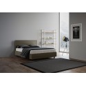 Letto matrimoniale Ityhome Adele con contenitore - Arredare Moderno