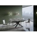 Tavolo allungabile bordo antracite Itamoby Ganty - Arredare Moderno