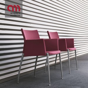 Sedia ufficio Kastel Kalla con braccioli - Arredare Moderno