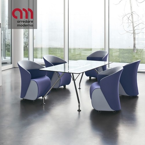 Poltrona sala d'attesa Kastel Koccola - Arredare Moderno