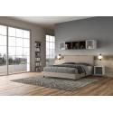 Letto matrimoniale Ityhome Naspy imbottito - Arredare Moderno