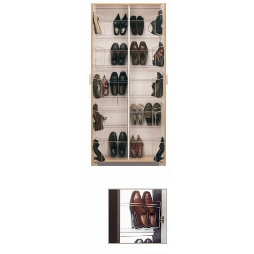Armadio scarpiera specchio 40 paia Art.749SPFU - Arredare Moderno