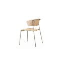 Poltrona Scab Design Lisa Wood - Arredare Moderno