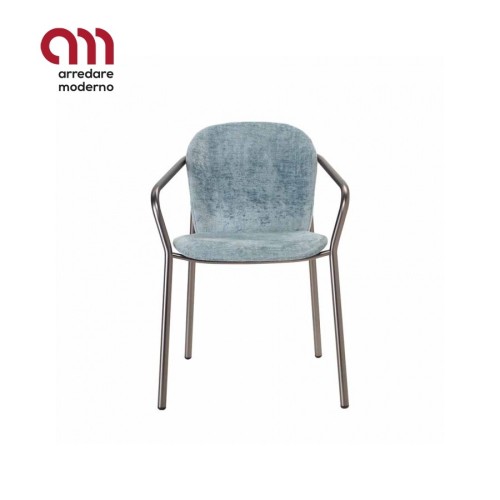 Sedia Scab Design Finn con braccioli - Arredare Moderno
