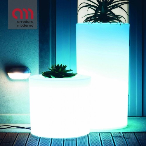 Vaso Serralunga Tubini luminoso - Arredare Moderno