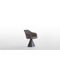 Poltroncina Lyz Potocco base a cono - Arredare Moderno