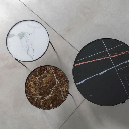 Tavolino Pezzani Esprit rotondo - Arredare Moderno