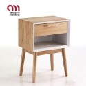 Tavolino/Comodino Tomasucci modello Hijo White - Arredare Moderno