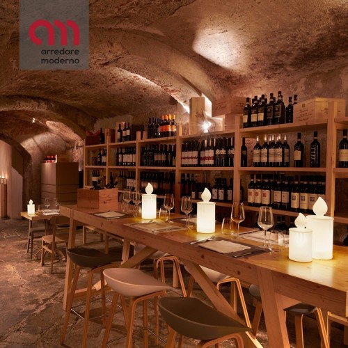 Lampada da tavolo Slide Fiamma - Arredare Moderno