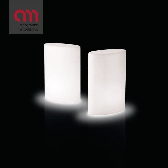 Lampada da terra Slide Ellisse - Arredare Moderno