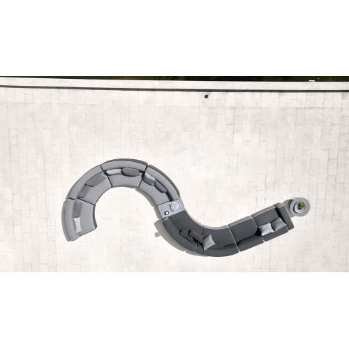 Divano componibile Varaschin Belt - Arredare Moderno