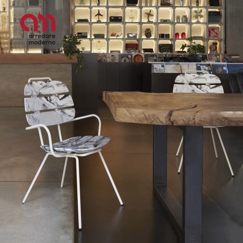 Sedia Slide Ribs - Arredare Moderno