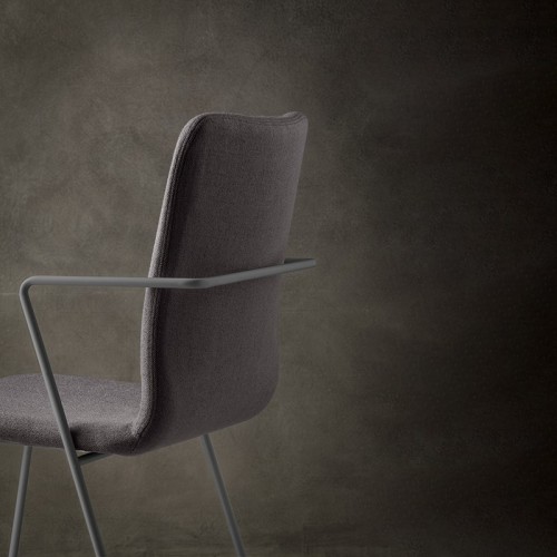 Sedia Zamagna Fluid con braccioli - Arredare Moderno
